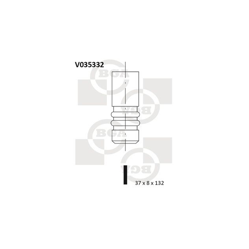 BGA Exhaust Valve V035332