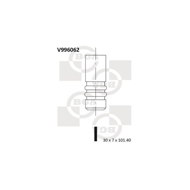 BGA Exhaust Valve V996062