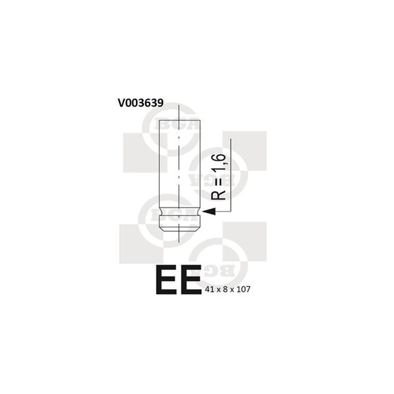 BGA Intake Valve Inlet V003639