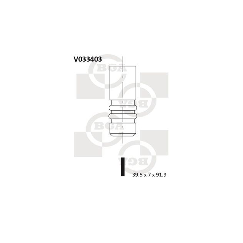 BGA Intake Valve Inlet V033403