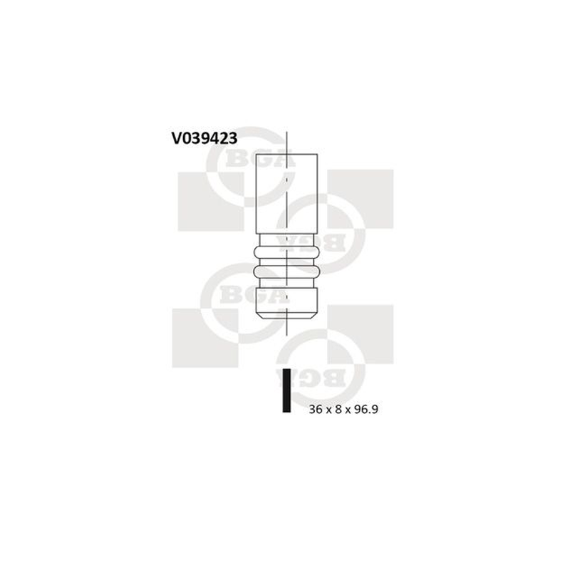 BGA Intake Valve Inlet V039423