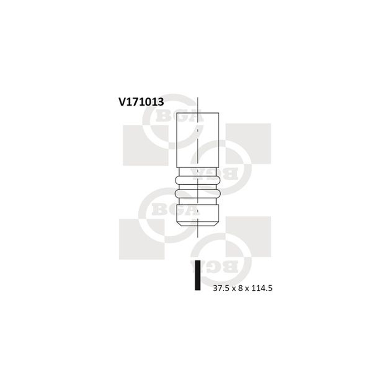BGA Intake Valve Inlet V171013