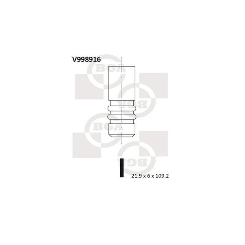 BGA Intake Valve Inlet V998916