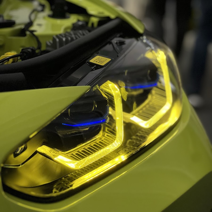 Yellow DRL LED Modules Board Set for BMW 3 Series G22 G23 G26 M3 G80 M4 G82 G83 2021 2022 2023