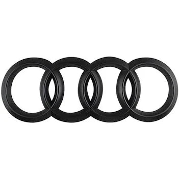 Matte Black Front Audi Badge – Audi Models