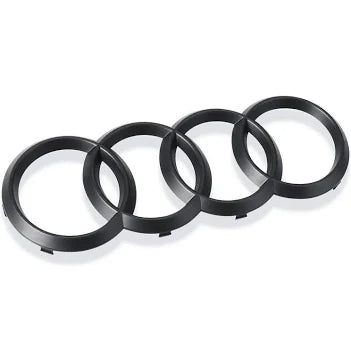 Matte Black Front Audi Badge – Audi Models