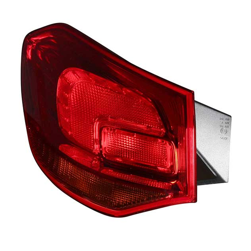 Astra 2010-2014 Rear Left Light Outer Estate Red/Amber Not Smoked W/O Bulbholder
