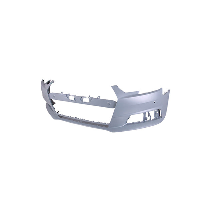 Audi A4 2015-2020 Front Bumper Primed No Lamp Wash Holes & 2X Pdc Holes