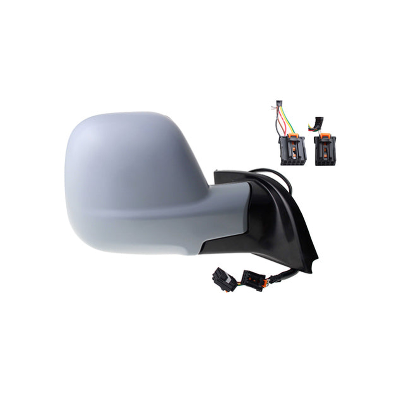 Berlingo 18-24 Os Mirror Power Fold Electric Heated W/Temp Sensor Primed Cover