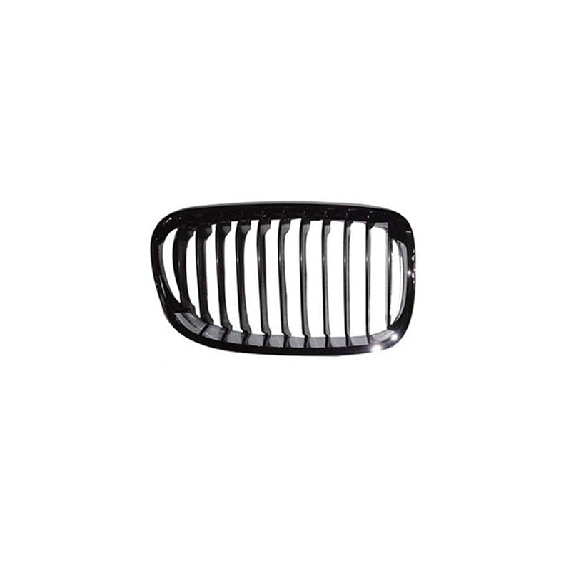 BMW 1 Series 2011-2016 Os Front Radiator Grille Black & Chrome Moulding