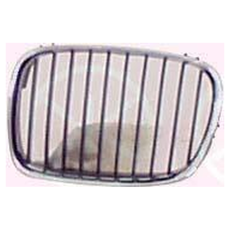 BMW 5 Series 1996-2004 Os Front Grille Black