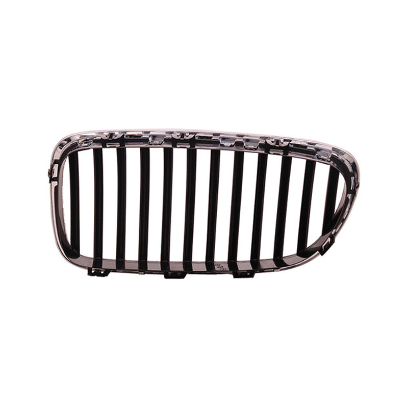 BMW 5 Series 2010-2014 Os Front Radiator Grille Black & Chrome Frame