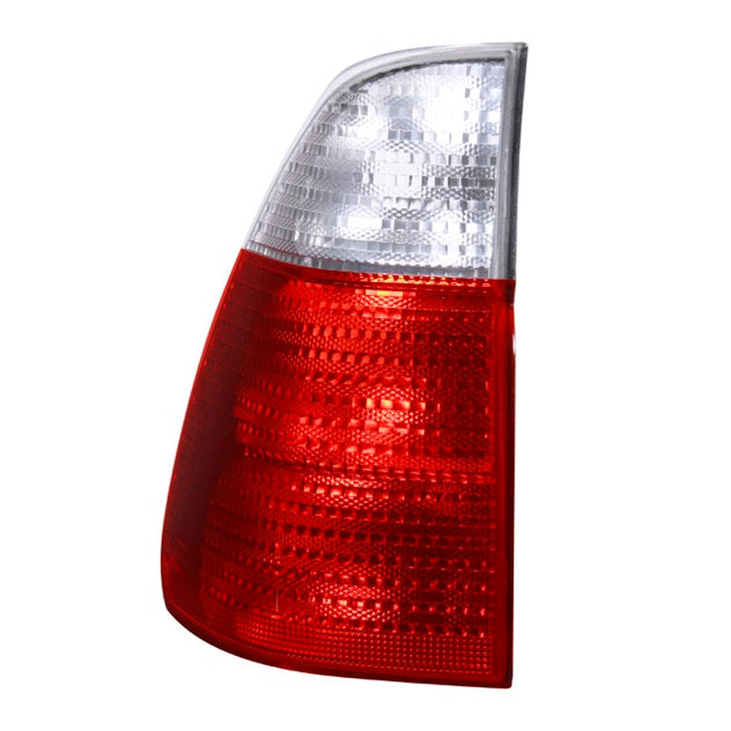 BMW X5 2000-2007 Rear Left Light Outer Clear Indicator With Square Pattern