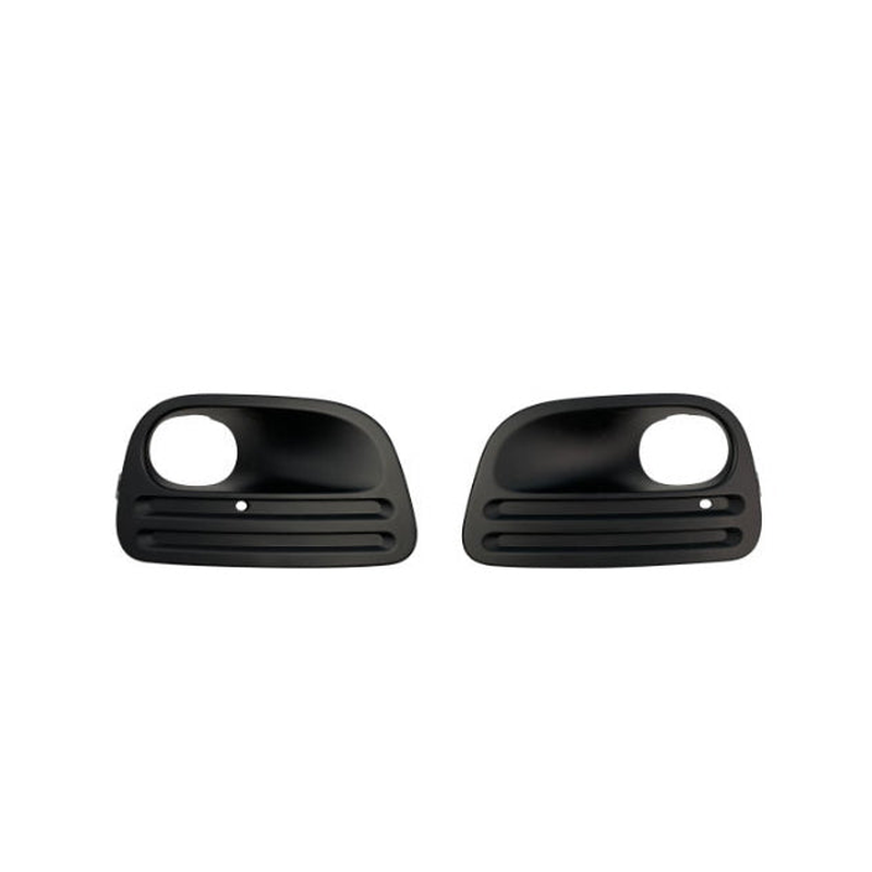 Citroen Berlingo 2018-2022 Front Bumper Fog Grille With Hole Fog Lights Set