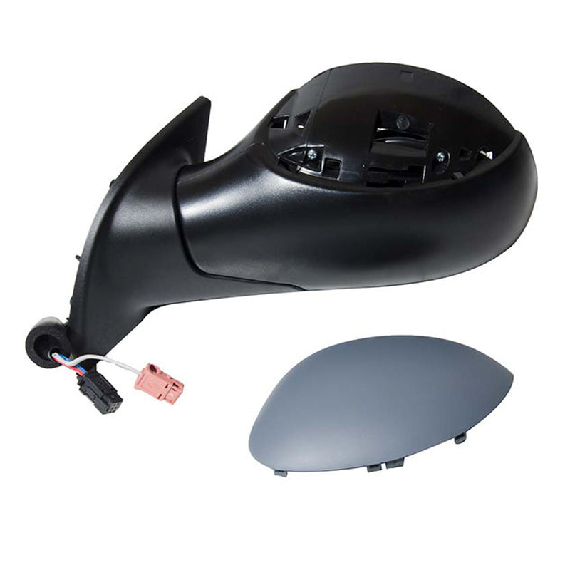Citroen C2 C3 2002-2010 Ns Mirror Electric Heated Inc Glass & Primed Cover
