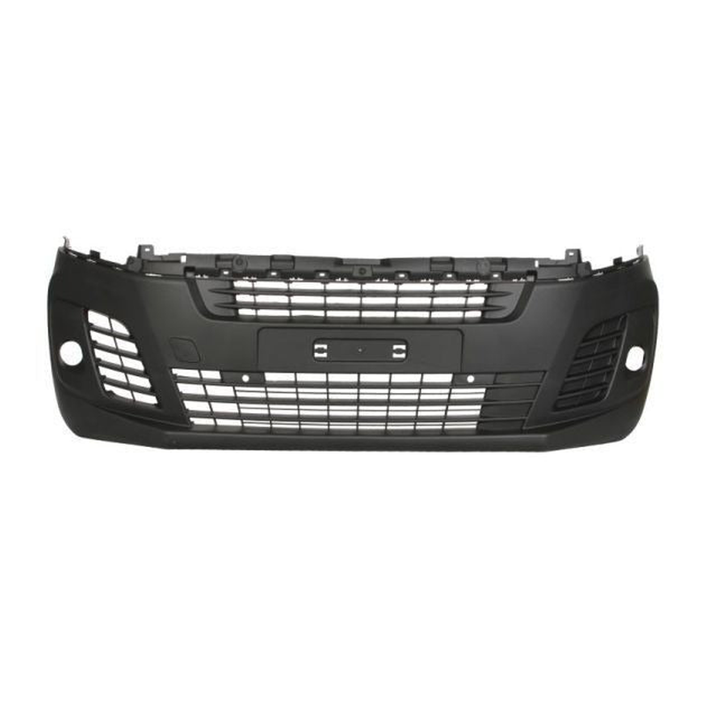 Citroen Peugeot Dispatch Expert 2016-2024 Front Bumper Black W Fog Lamp W Pdc