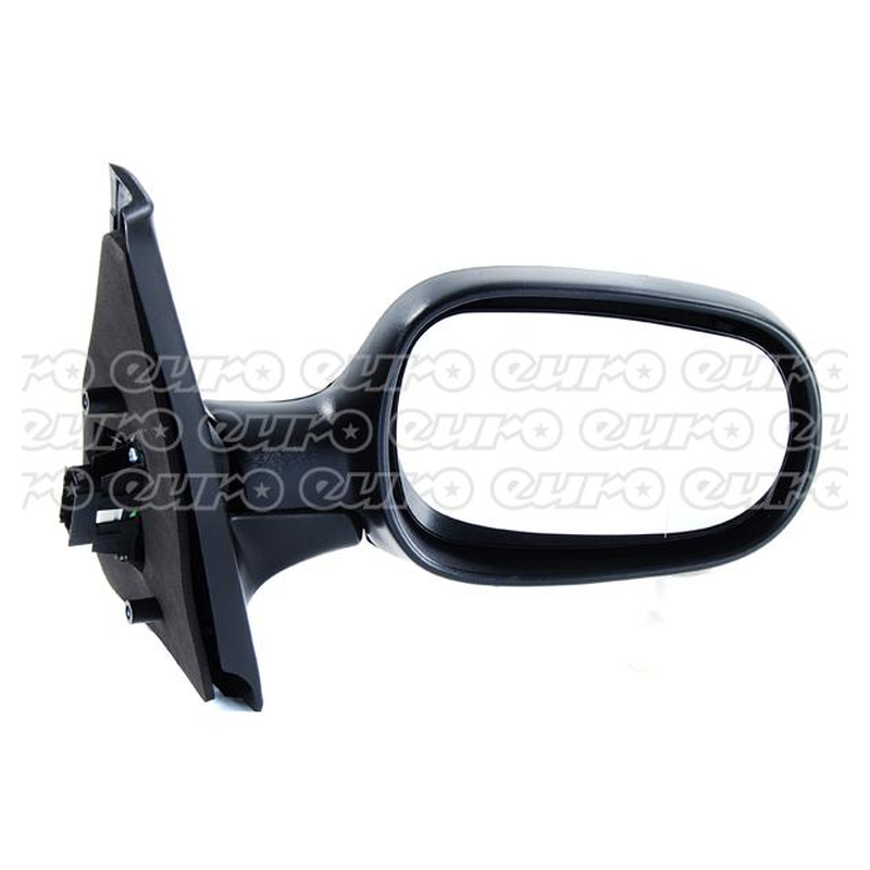 Clio 1998-2009 Os Door Mirror Electric Heated Temp Sensor Aspherical Primed