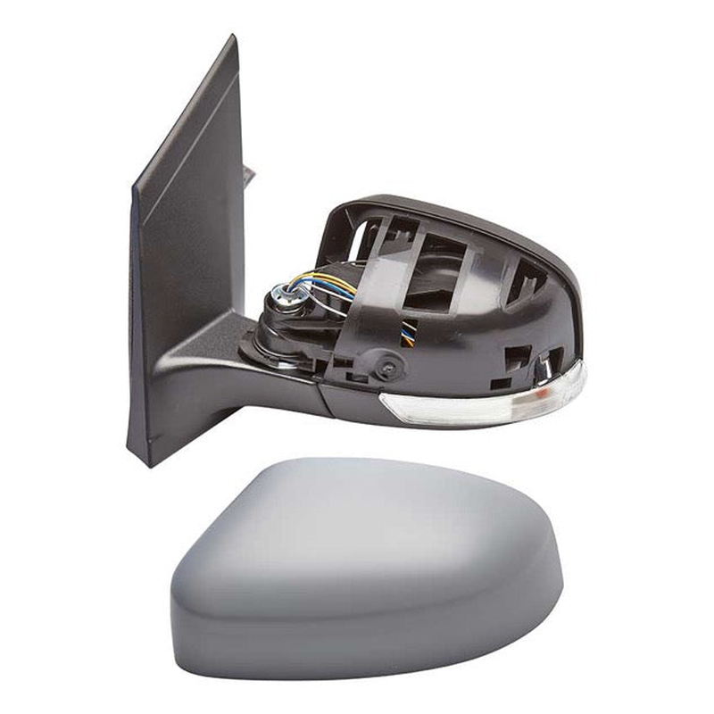 Ford Focus 2004-2011 Ns Mirror Electric Heated Inc Indicator & Primed Cover