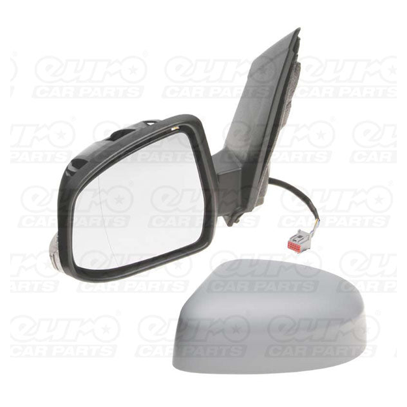 Ford Focus 2004-2011 Ns Mirror Electric Primed Inc Indicator No Puddle Lamp