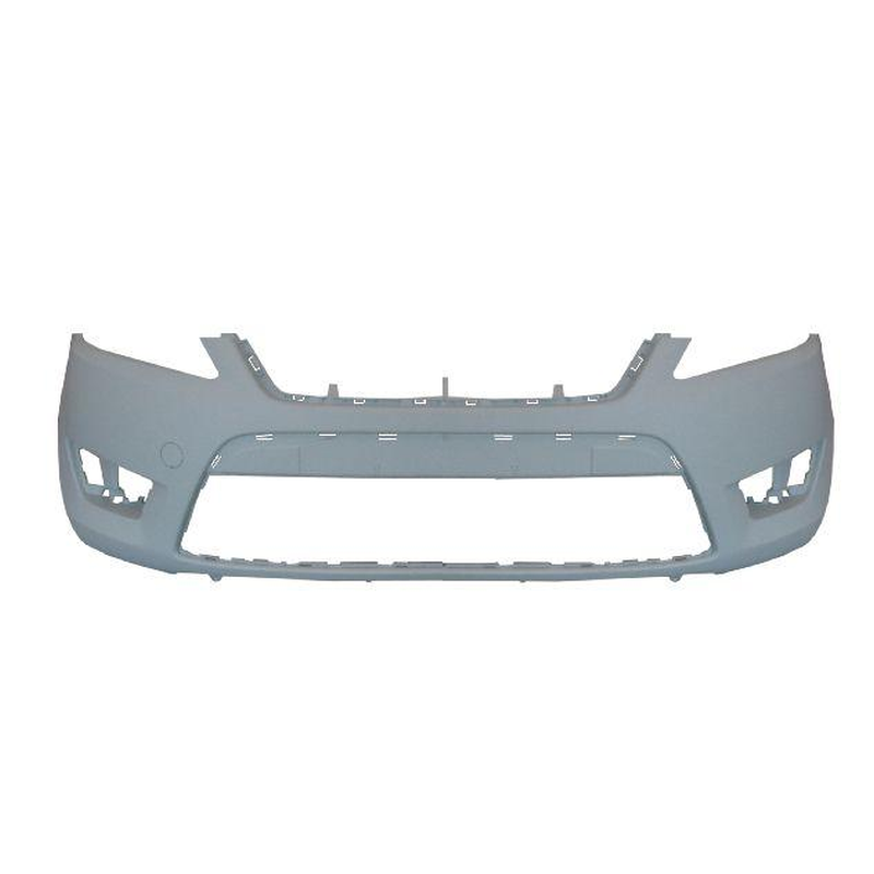 Ford Mondeo 2007-2014 Front Bumper Primed & Tow Cover No Lamp Wash Holes No Pdc