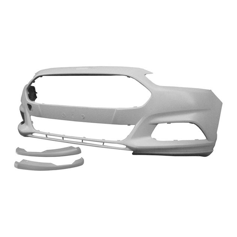 Ford Mondeo 2014-2019 Front Bumper Primed No Pdc Holes & 2 Spoilers