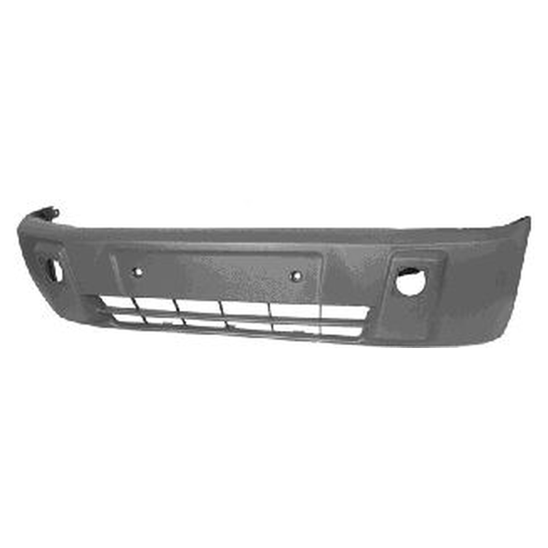 Ford Transit Connect 2002-2013 Front Bumper Grey No Fog Lamp Holes