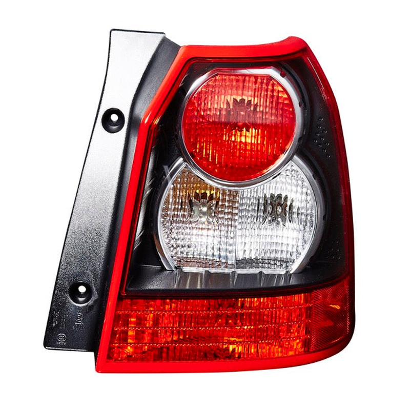 Freelander 2006-2014 Rear Light Black Bezel Lenses Red Upper/Clear Lwr Right