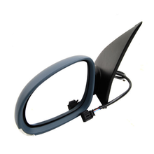 Golf 2004-09 Ns Door Mirror Primed Electric Heated Convex Power Fold W/Indicator