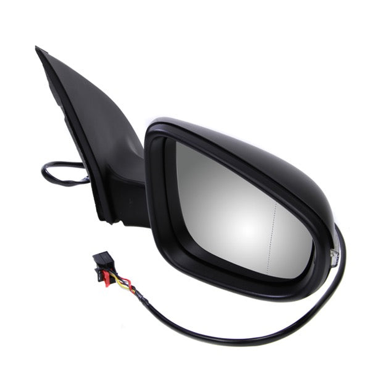 Golf 2004-2013 Os Mirror Electric Black Heated With Indicator & Glass No Memory