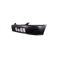 Honda Civic 1995-2001 Front Bumper Primed Black 3 & 4Door No Fog Lamp Holes
