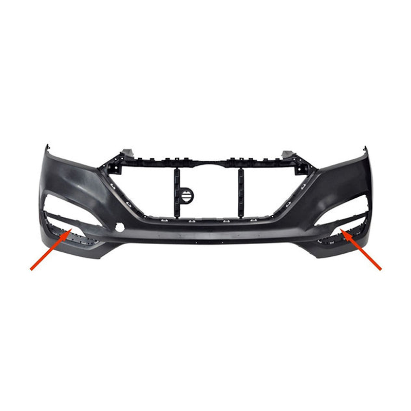 Hyundai Tucson 2015-2020 Front Bumper Non Primed & Cuting Marks Pdc