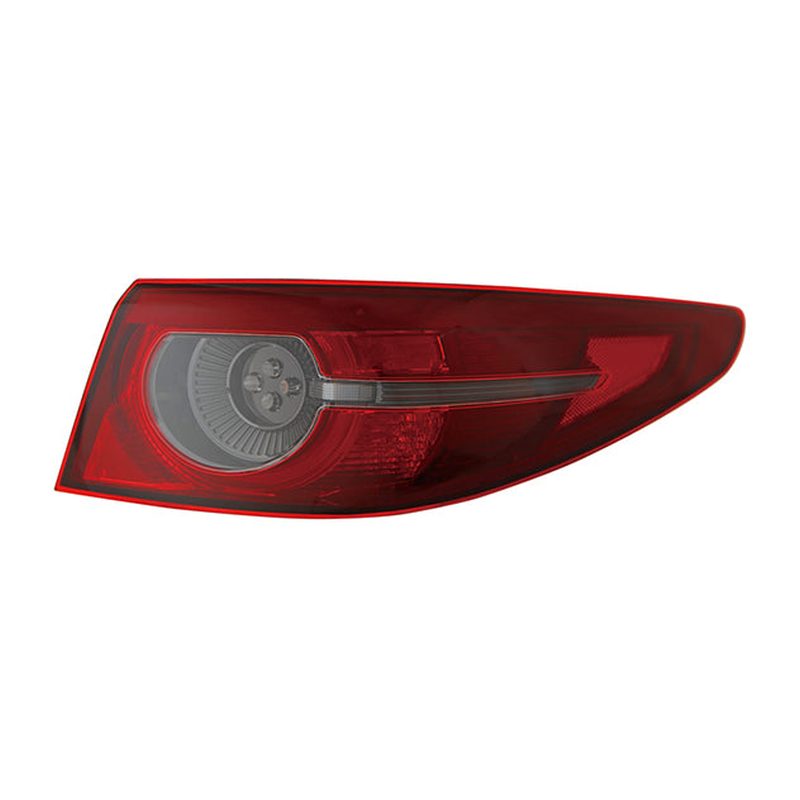 Mazda Mazda3 2019-2023 Right Rear Light Outer Not Dynamic Led Smoked