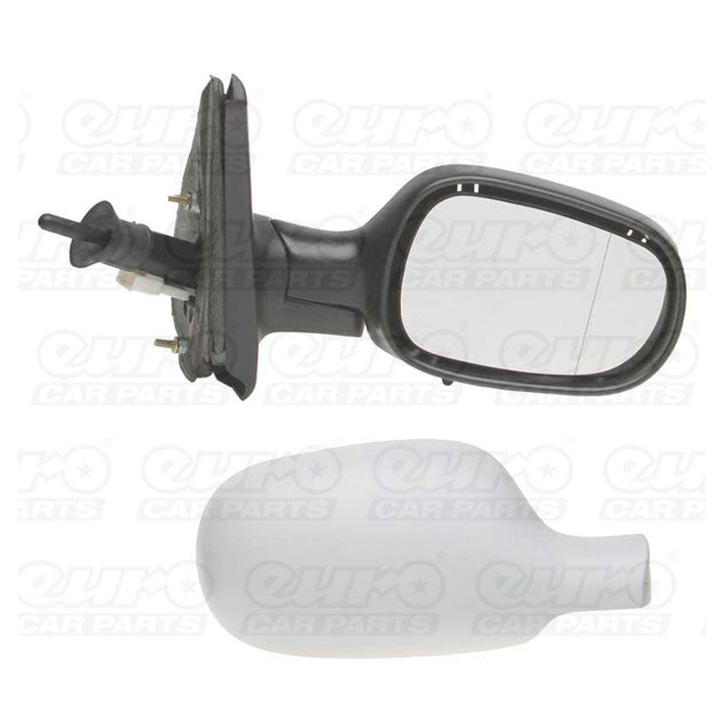 Megane 1996-2003 Os Door Mirror Primed Cable Temp Sensor Aspherical Primed