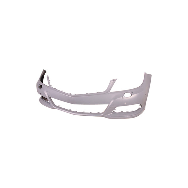 Mercedes C 2007-2014 Front Bumper & Pdc & Lamp Wash Holes No Moulding Holes