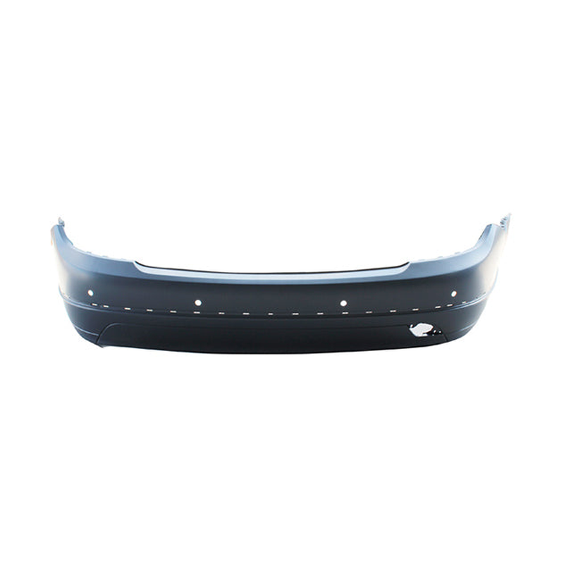Mercedes C Class 2007-2014 Rear Bumper Primed Elegance & Pdc & Moulding Holes
