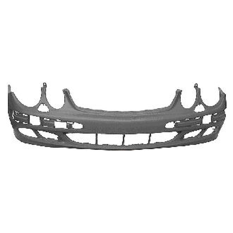 Mercedes E Class 2002-2009 Front Bumper Classic Elegance & Lamp Wash Holes