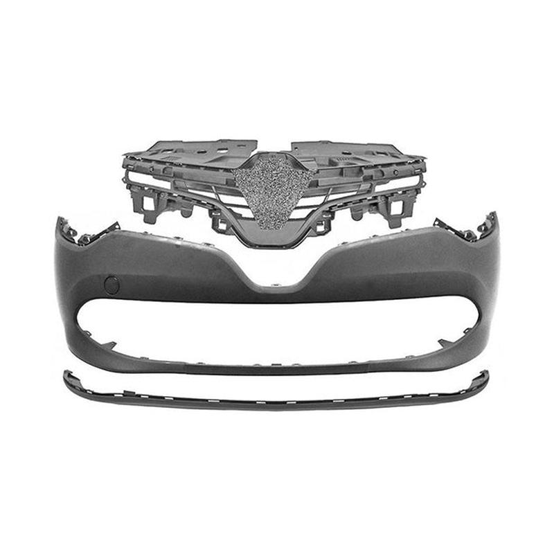 Renault Clio 2012-2019 Front Bumper Assembly Primed