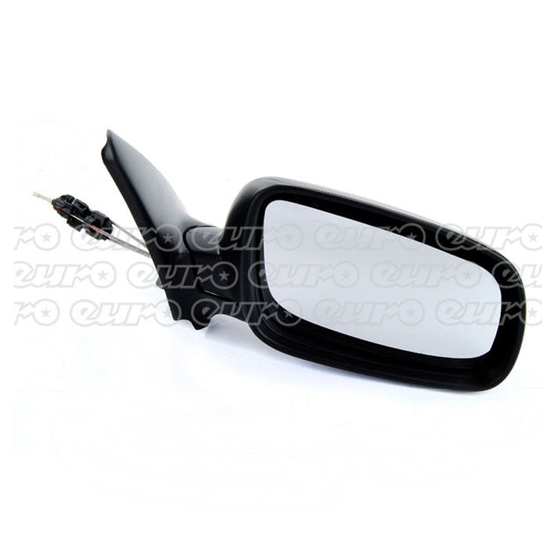 Seat Leon Toledo 1999-2005 Os Door Mirror Black Cable Aspherical