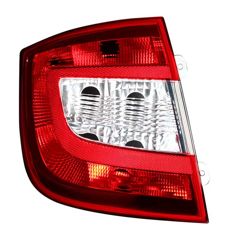 Skoda Rapid 2012-2017 Rear Left Light Saloon Not Tinted W/O Bulbholder