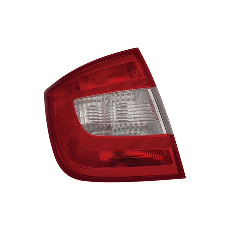 Skoda Rapid 2012-2017 Rear Left Light Fastback Saloon Not Tinted W/O Bulbholder