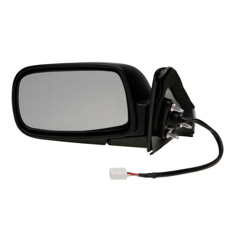 Toyota Corolla 1995-2002 Ns Door Mirror Black Electric Heated Convex