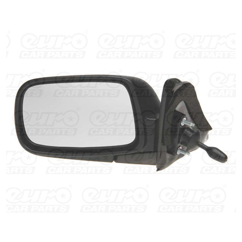 Toyota Corolla 1995-2002 Ns Door Mirror Black Cable Convex