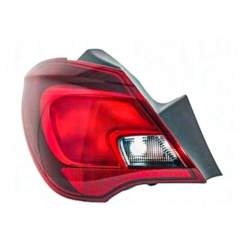 Vauxhall Corsa 2014-2019 Rear Outer Light Left Door No Bulbholder