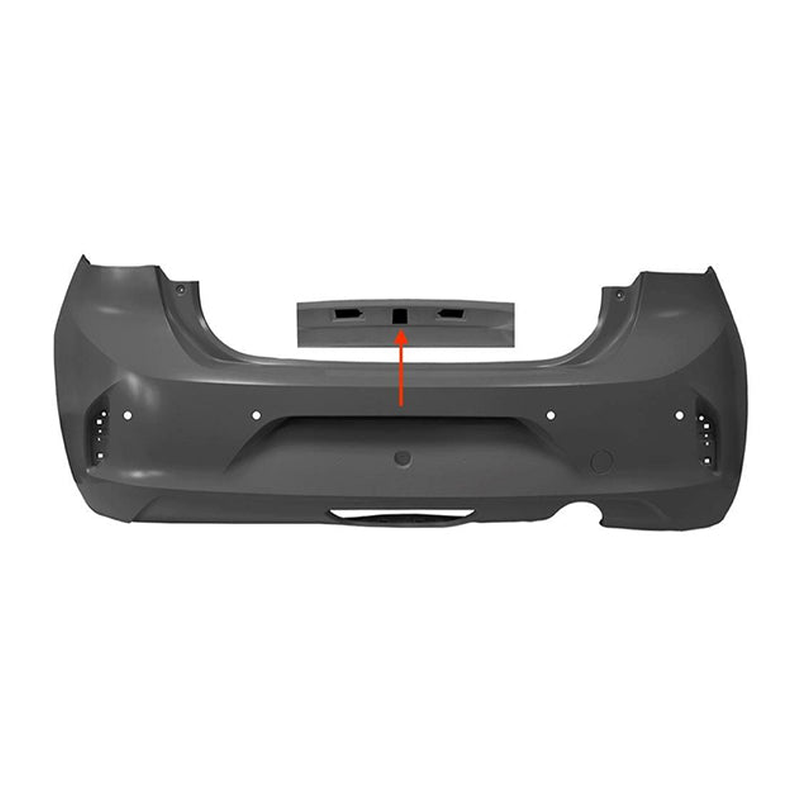 Vauxhall Corsa 2019-2023 Rear Bumper Primed 6X Pdc & Camera Hole