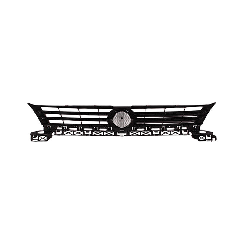 VW Caddy 2010-2017 Radiator Grille Gloss Black Inc Chrome Trim