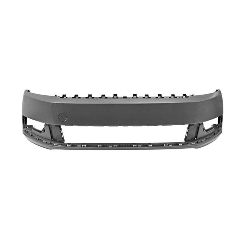 VW Passat 2010-2014 Front Bumper Primed No Pdc No Lamp Wash Holes