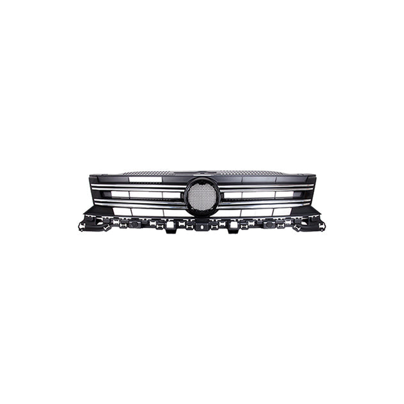 VW Tiguan 2007-2016 Radiator Grille Black & Chrome Moulding