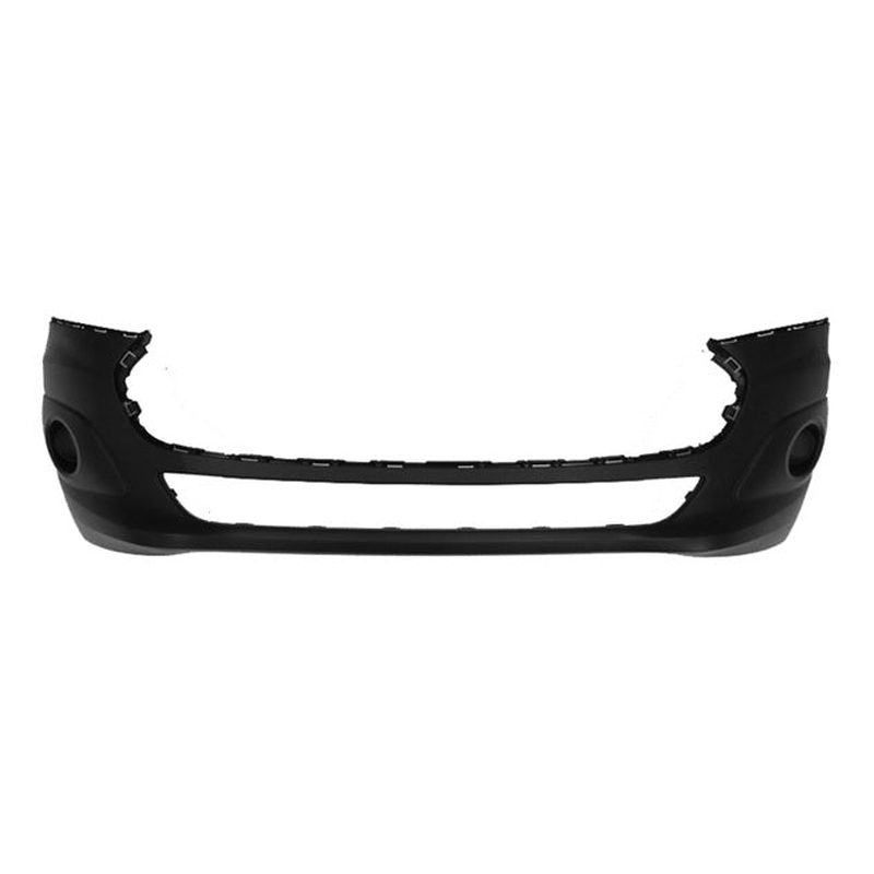 Ford Transit 2013-2022 Front Bumper Black No Fog Lamp Holes