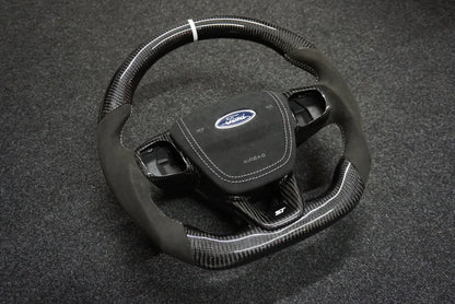 Ford Fiesta MK8 / MK8.5 Carbon Fibre Custom Steering Wheel (MK8 2018+)