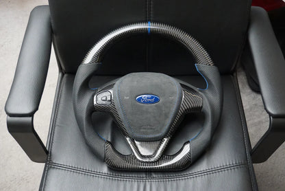 Ford Fiesta Carbon Fibre Custom Steering Wheel